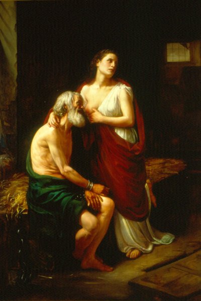 Roman Charity by Luis Monroy